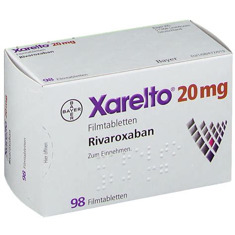 bayer xarelto 20 mg